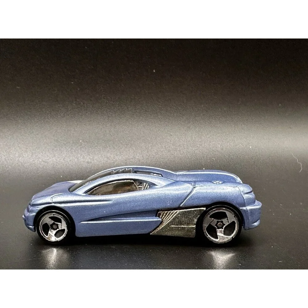 Hot Wheels 2002 First Editions Backdraft Diecast Toy Car Blue 1/64 Malaysia READ